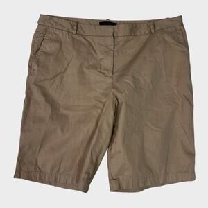 Talbots Womens Size 16 Khaki Shorts